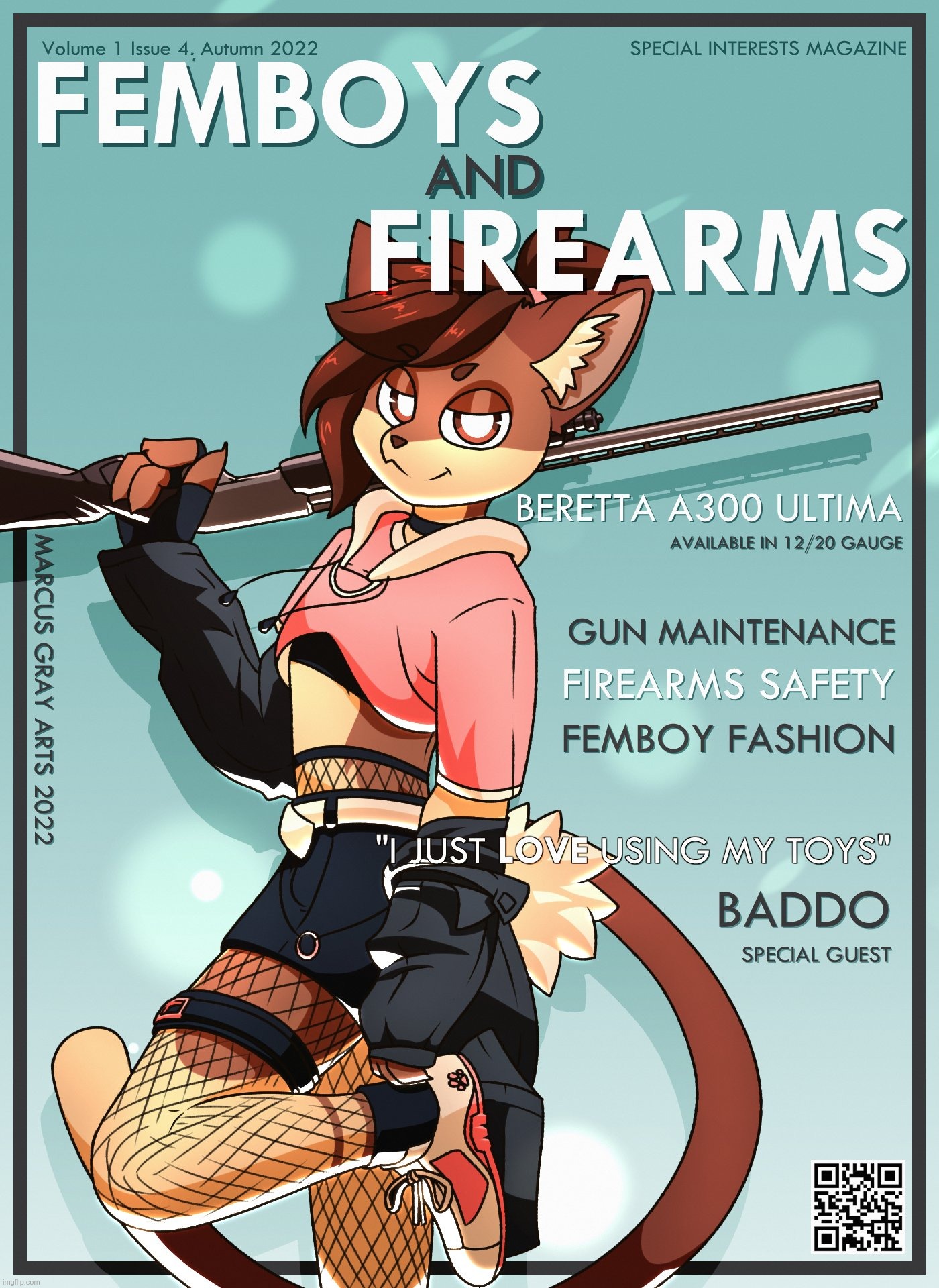 ik yall love em | image tagged in femboy firearms beretta | made w/ Imgflip meme maker