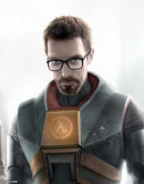 Y'all have seen too much femboy furries so here's Gordon Freeman | image tagged in gordon freeman | made w/ Imgflip meme maker