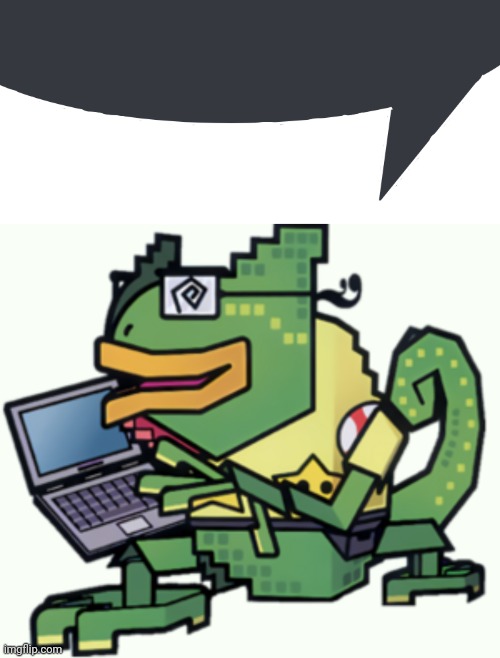 image tagged in discord speech bubble,francis super paper mario | made w/ Imgflip meme maker