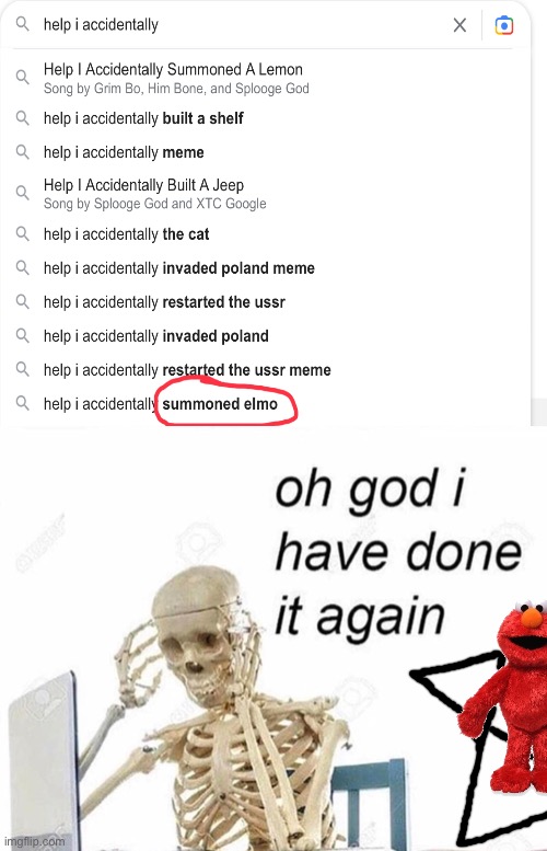 Uh oh | image tagged in oh god i have done it again | made w/ Imgflip meme maker