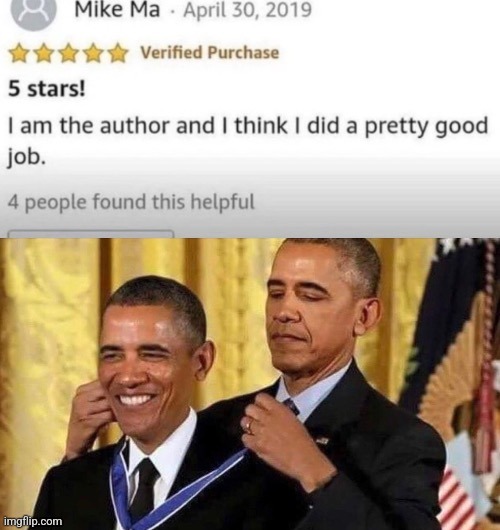 lol | image tagged in obama medal | made w/ Imgflip meme maker