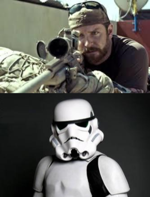 High Quality Sniper / Stormtrooper Blank Meme Template