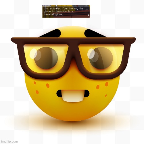 Nerd emoji | image tagged in nerd emoji | made w/ Imgflip meme maker