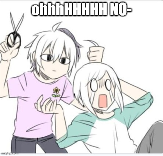 OH NO | ohhhHHHHH NO- | image tagged in v4flower,utatane piko,vocaloid | made w/ Imgflip meme maker