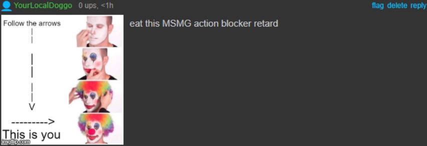 MSMG Action Blocker | image tagged in msmg action blocker | made w/ Imgflip meme maker