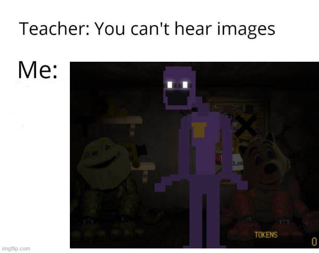 Why hello there, Old Sport | image tagged in memes,funny,fnaf,purple guy | made w/ Imgflip meme maker