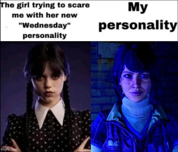veronika ryan from dying light 2>>>> | made w/ Imgflip meme maker
