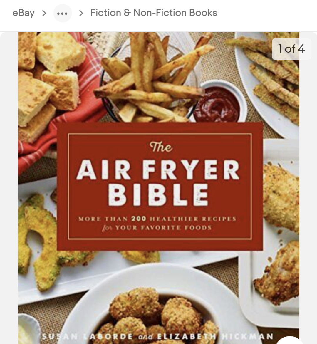Air fryer bible Blank Meme Template