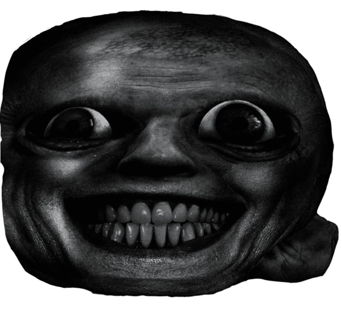 Png scary face transparency Blank Template - Imgflip