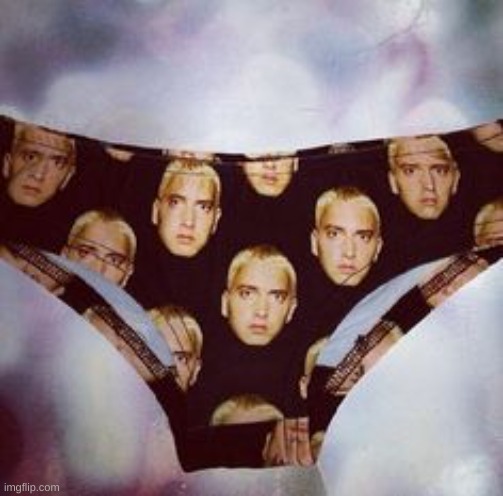 "i'm gonna wear the eminem underwear today" | made w/ Imgflip meme maker