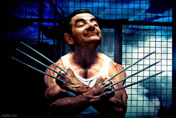 WolverBean | image tagged in wolverine bean | made w/ Imgflip meme maker