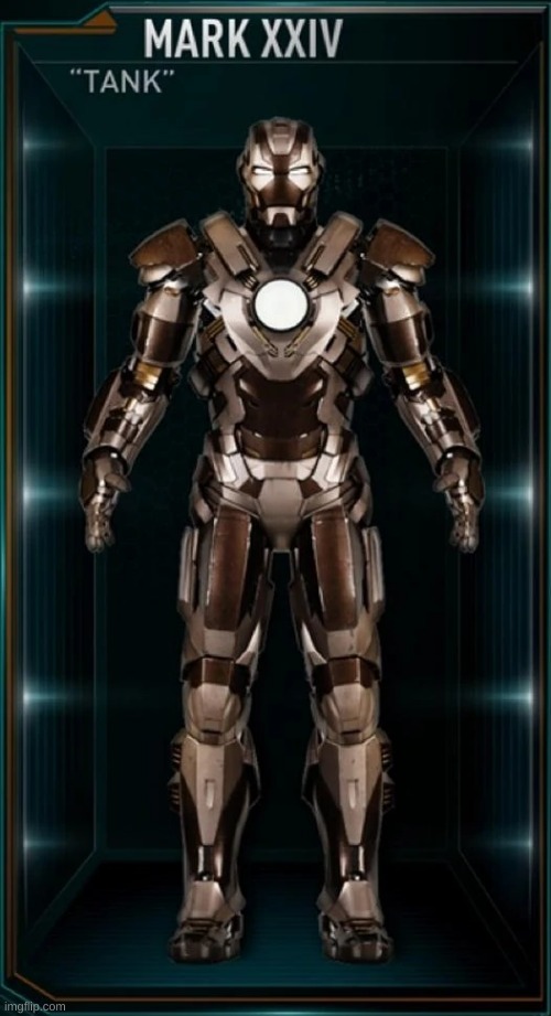 Iron man mk 24 | image tagged in iron man | made w/ Imgflip meme maker