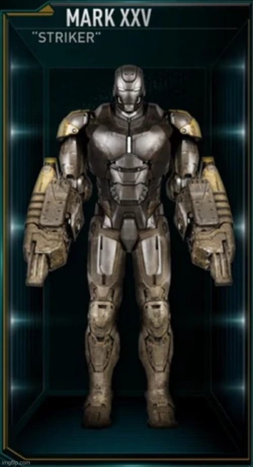 Iron man mk 25 | image tagged in iron man | made w/ Imgflip meme maker