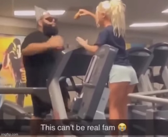 she's holding fried chicken if you can't tell | made w/ Imgflip meme maker