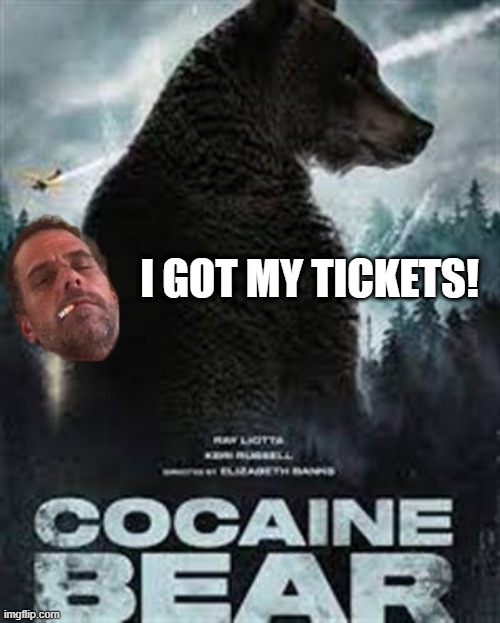 His True Life Story |  I GOT MY TICKETS! | image tagged in hunter biden | made w/ Imgflip meme maker