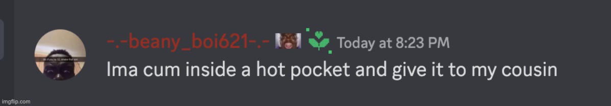 Ima cum inside a hot pocket and give it to my cousin | image tagged in ima cum inside a hot pocket and give it to my cousin | made w/ Imgflip meme maker