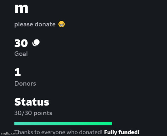 i prob shoulda made it higher since 30 points is like nothing | made w/ Imgflip meme maker