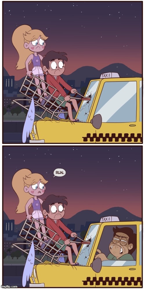 Star told you marco, RUN. | image tagged in morningmark,svtfoe,comics/cartoons,star vs the forces of evil,comics,memes | made w/ Imgflip meme maker