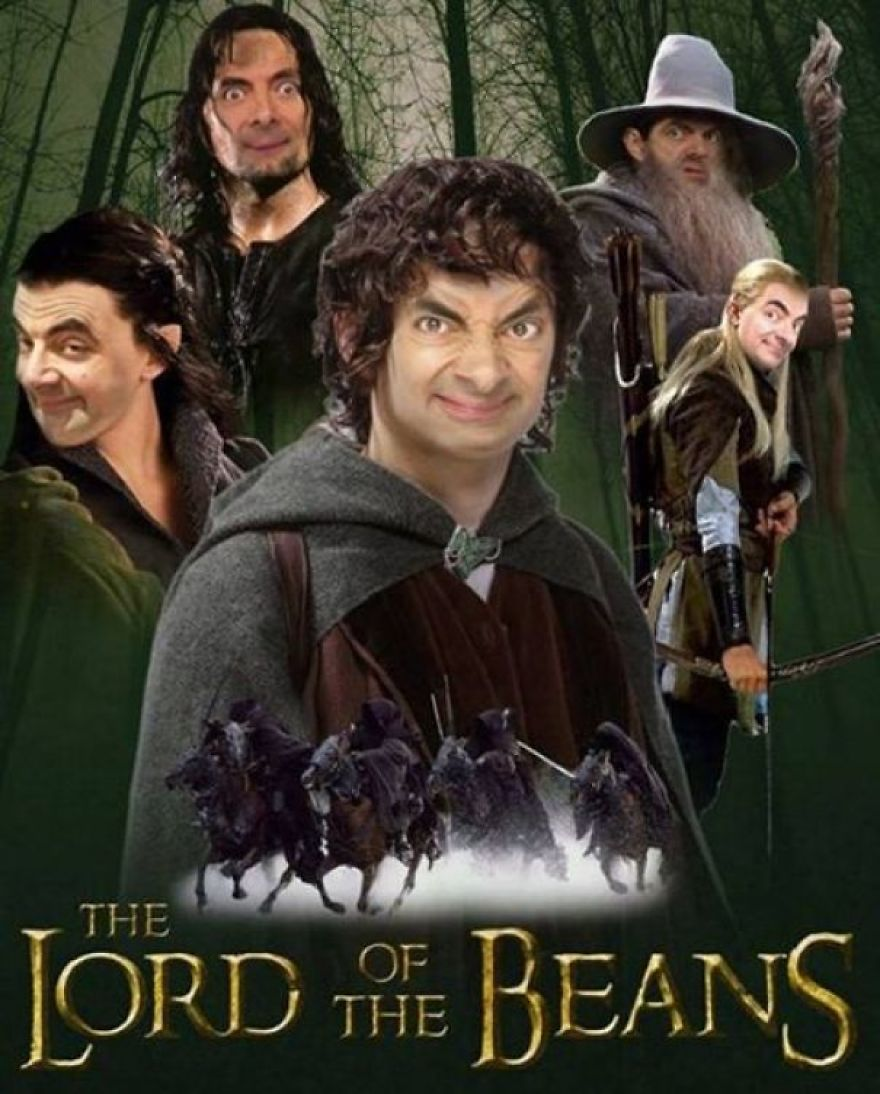 Lord of the beans Blank Meme Template