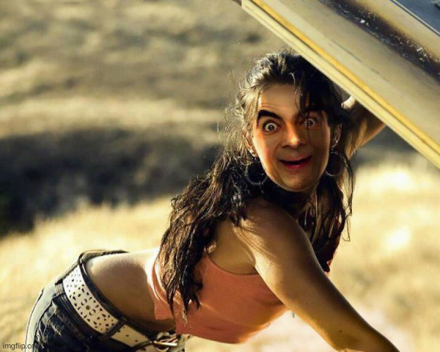 Should I post this image into the horny stream? | image tagged in mr bean cursed | made w/ Imgflip meme maker