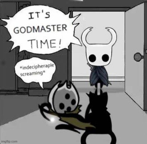 nvm it's not just grimm it's just hollow knight shit | made w/ Imgflip meme maker