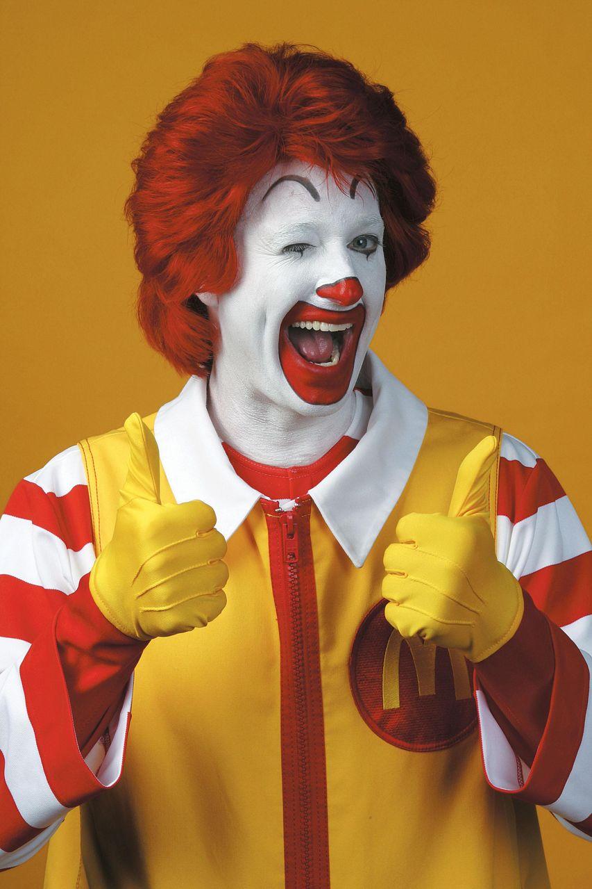 High Quality Ronald McDonald Thumbs Up HD Blank Meme Template