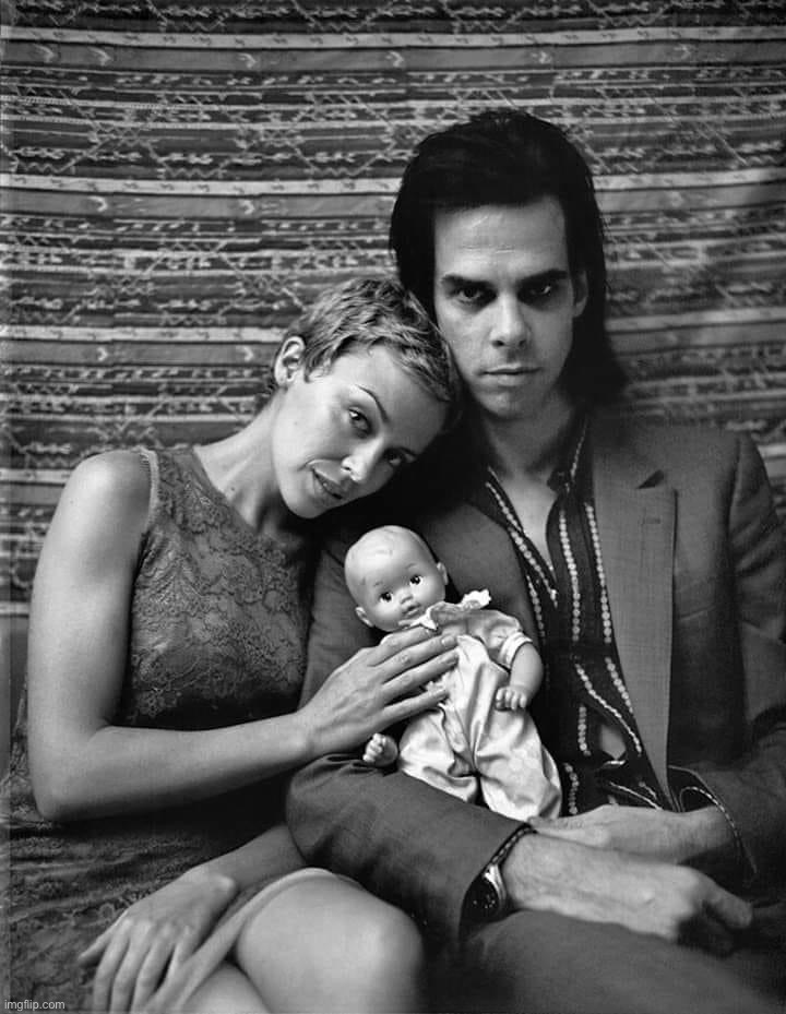 Kylie Minogue and Nick Cave | image tagged in kylie minogue and nick cave | made w/ Imgflip meme maker