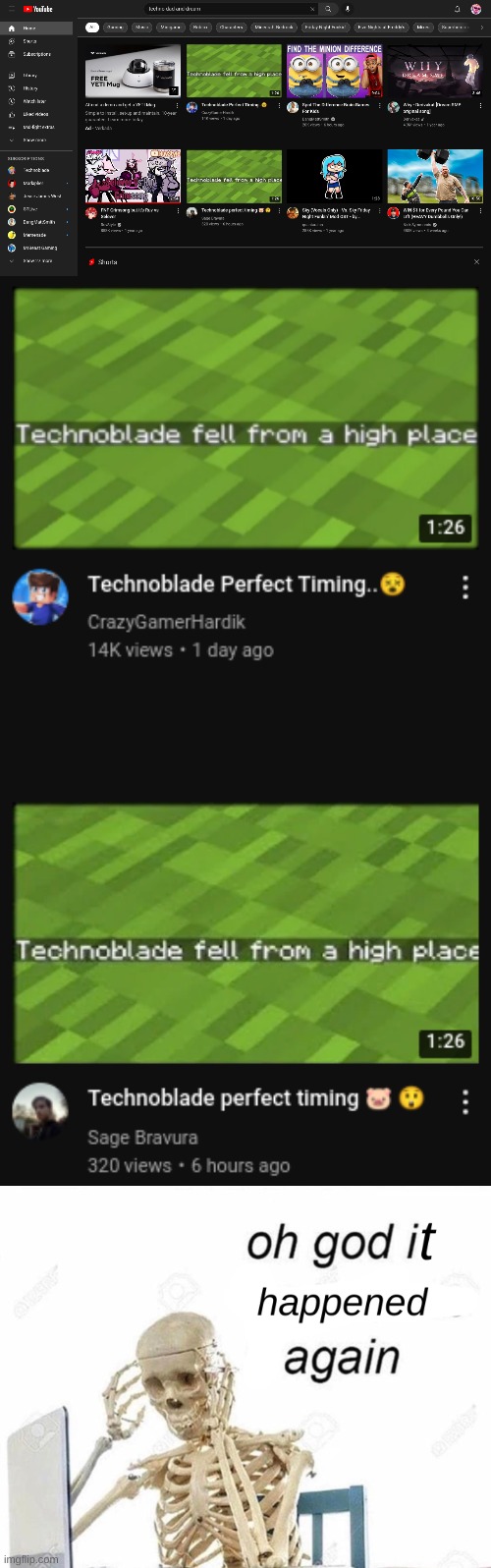 See my last meme to undersatand | image tagged in oh god it happened again | made w/ Imgflip meme maker