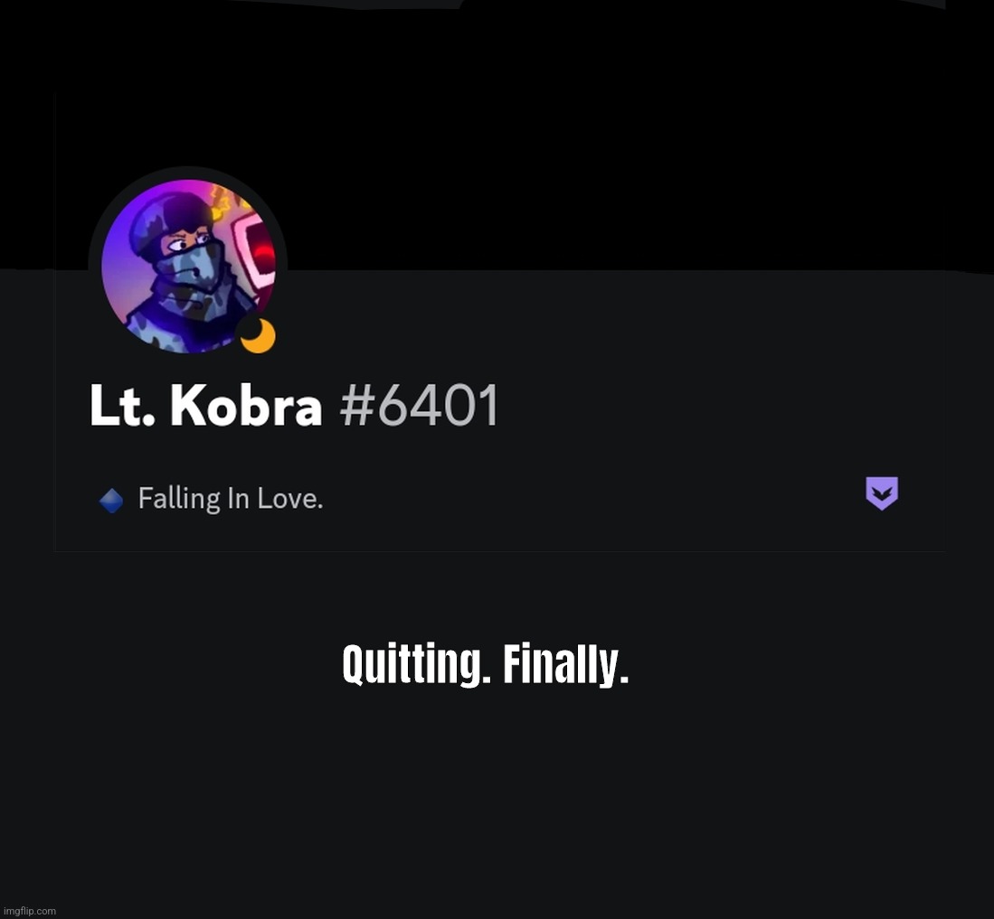 Quitting. Finally. | made w/ Imgflip meme maker