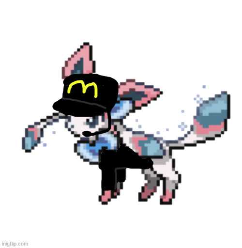 sylceon mcdonald's 2.0 | image tagged in sylceon mcdonald's 2 0 | made w/ Imgflip meme maker