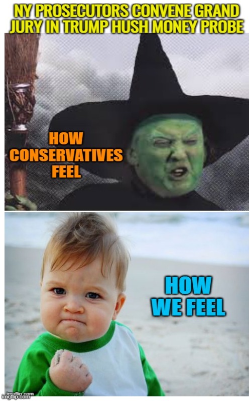 If Trumps a witch, and not a warlock, isn't that an other? | image tagged in maga,trump,witch,other,funny | made w/ Imgflip meme maker