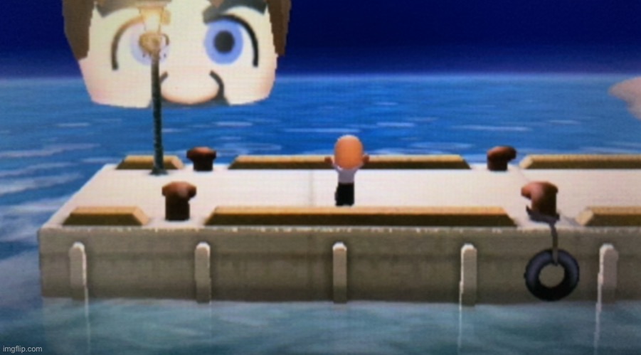 image tagged in burger surprised at a green plumber | made w/ Imgflip meme maker