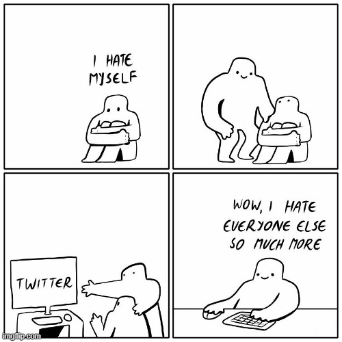 Lots of Hate | image tagged in comics | made w/ Imgflip meme maker