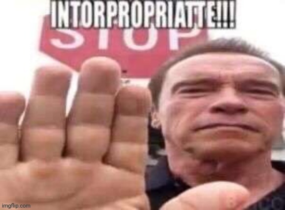 Intorpropriate! | image tagged in gh | made w/ Imgflip meme maker
