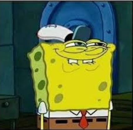 Sussy Sponge Blank Meme Template