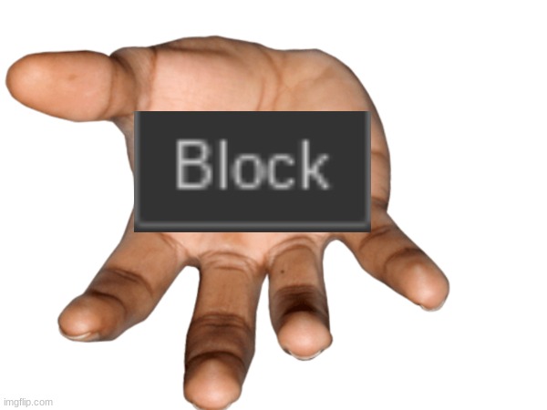 Blocked Blank Meme Template
