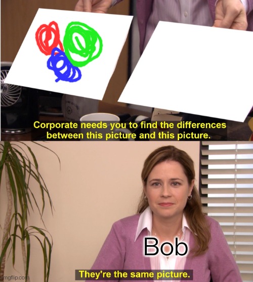 They're The Same Picture Meme | Bob | image tagged in memes,they're the same picture | made w/ Imgflip meme maker