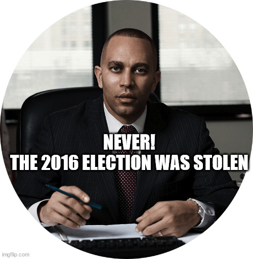 NEVER!
THE 2016 ELECTION WAS STOLEN | made w/ Imgflip meme maker