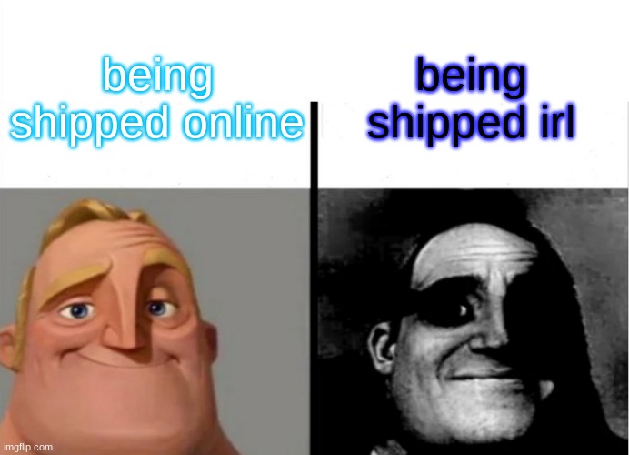 Teacher's Copy | being shipped irl; being shipped online | image tagged in teacher's copy | made w/ Imgflip meme maker
