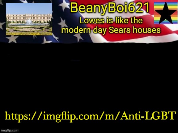 W stream | https://imgflip.com/m/Anti-LGBT | image tagged in american beany | made w/ Imgflip meme maker