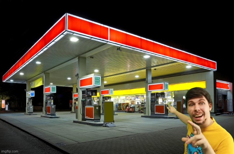 Guess the meme | image tagged in gas station | made w/ Imgflip meme maker