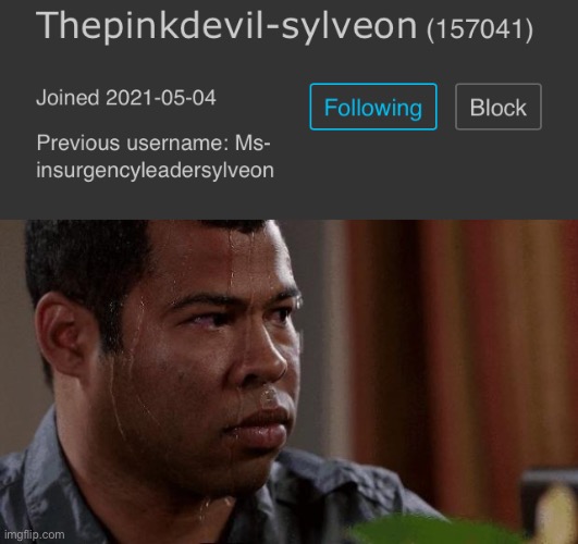 image tagged in nervous | made w/ Imgflip meme maker