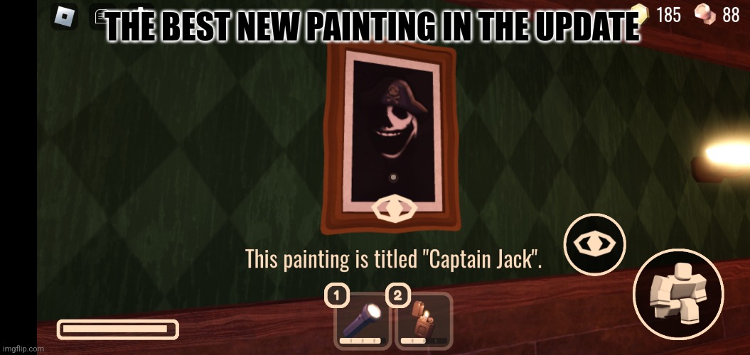 The best new painting | THE BEST NEW PAINTING IN THE UPDATE | image tagged in roblox,doors | made w/ Imgflip meme maker