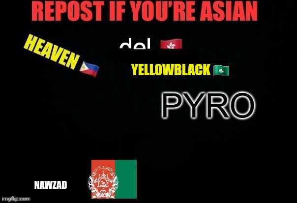 YELLOWBLACK 🇲🇴 | made w/ Imgflip meme maker