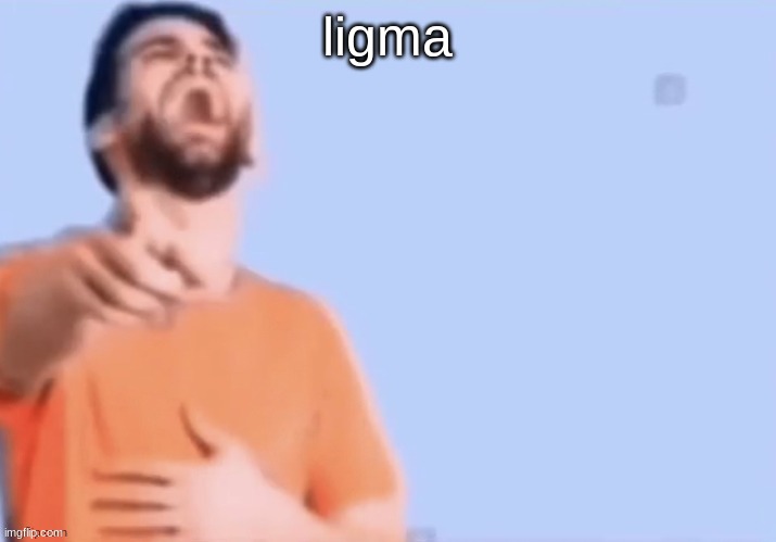 HAHAHHA | ligma | image tagged in hahahha | made w/ Imgflip meme maker