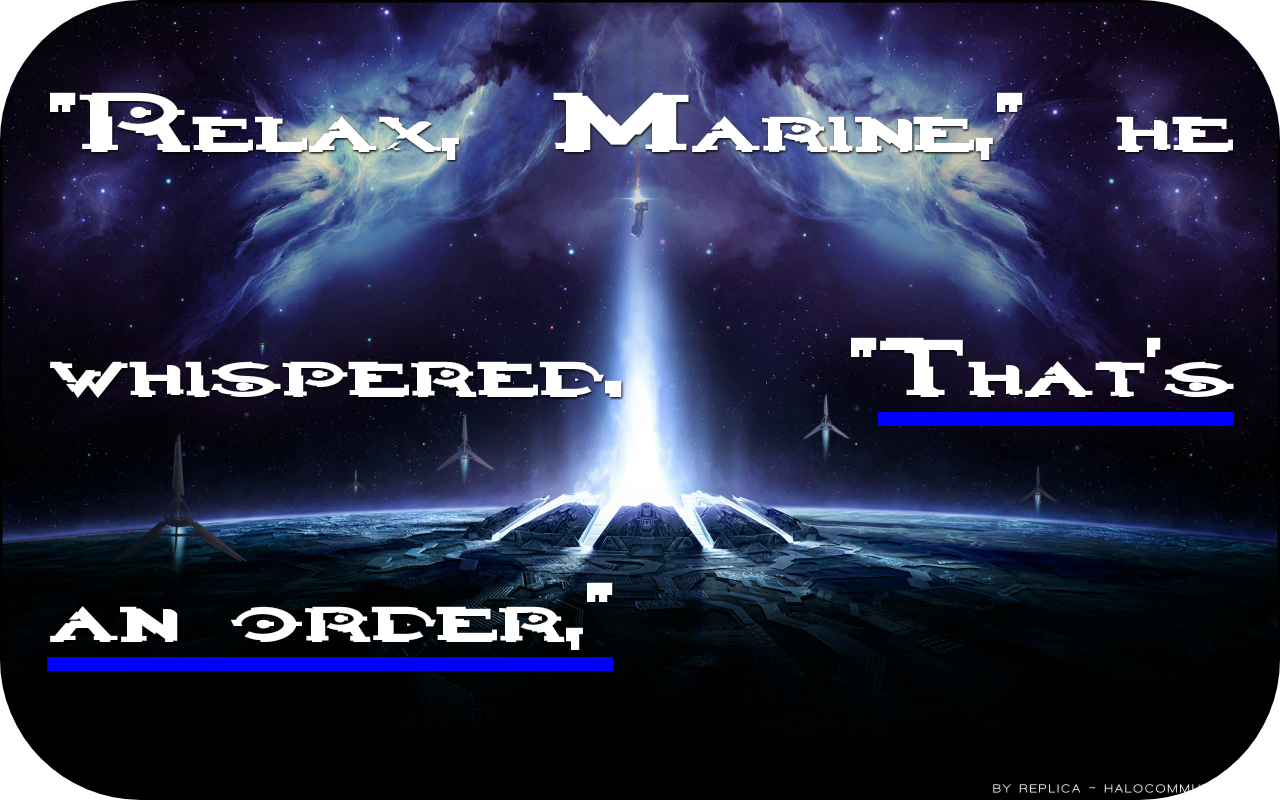 Relax marine Blank Meme Template