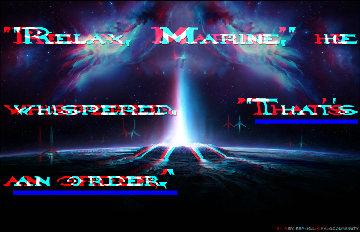 Relax marine (3D) Blank Meme Template