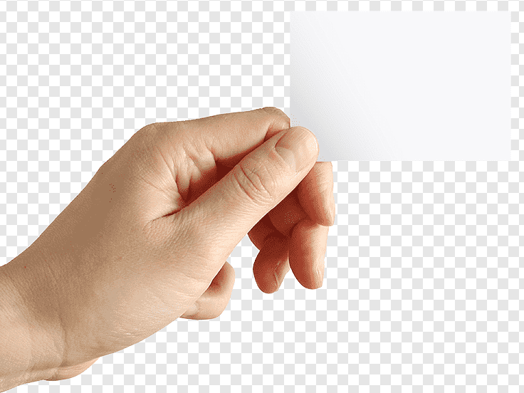 hand holding paper Blank Meme Template