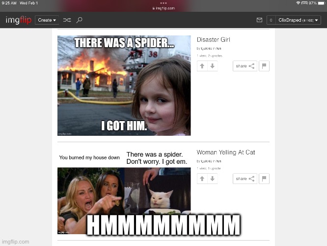 This was right next to each other in the new section of the fun stream | HMMMMMMMM | image tagged in coincidence i think not | made w/ Imgflip meme maker