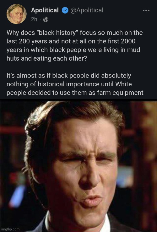 Ooh. | image tagged in christian bale ooh | made w/ Imgflip meme maker